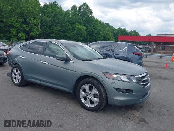2010 Honda Crosstour EX-L z VIN 5J6TF1H5XAL013687, wystawiony jako IAAI lot #42187755 z przebiegiem 195 579 mil mil oraz . Historia ofert i sprzedaży dostępna na DreamBid. Obrazek 1.