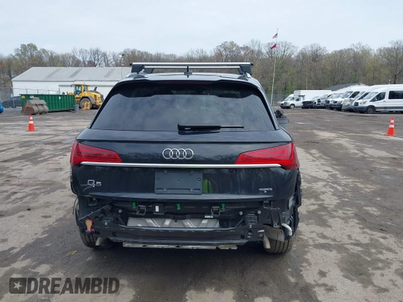 2022 Audi Q5 S line Premium with VIN WA1GAAFY4N2046211, listed as a IAAI auction lot 41934968 with 36,437 mi miles and . Bid and sale history available at DreamBid. Image 16.