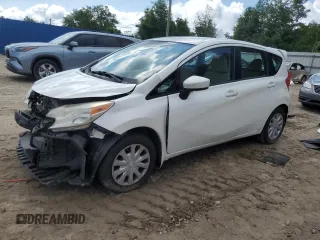 2015 Nissan Note SV с VIN 3N1CE2CP4FL359613, выставлен на аукционе Copart как лот 58637945 с пробегом Не указан миль и Списание • Salvage title. История ставок и продаж доступна на DreamBid. Изображение 1.