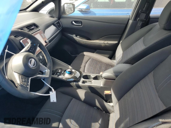 2025 Nissan LEAF SV Plus with VIN 1N4CZ1CV7SC565286, listed as a Copart auction lot 42602975 with 207 mi miles and Salvage Title. Bid and sale history available at carsss.com. Image 7.