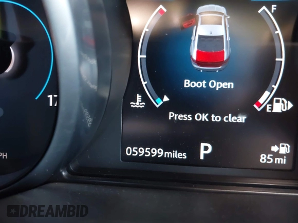 2018 Jaguar XF with VIN SAJBE4EV4JCY56439, listed as a IAAI auction lot 41390873 with 59,599 mi miles and . Bid and sale history available at DreamBid. Image 16.