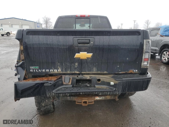 2010 Chevrolet Silverado 1500 LT with VIN 1GCSKSE34AZ298230, listed as a Copart auction lot 47640145 with 190,583 mi miles and Salvage Title. Bid and sale history available at carsss.com. Image 6.