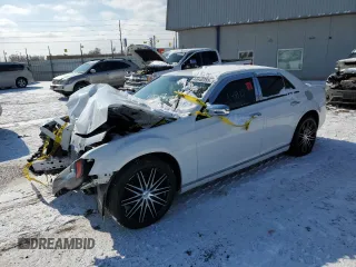 2014 Chrysler 300 with VIN 2C3CCABGXEH305856, listed as a Copart auction lot 44945355 with 0 mi miles and Salvage Title. Bid and sale history available at carsss.com. Image 1.