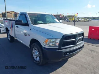 2016 Ram 2500 Tradesman with VIN 3C7WR4AJ8GG191366, listed as a IAAI auction lot 42611231 with 83,410 mi miles and . Bid and sale history available at DreamBid. Image 1.