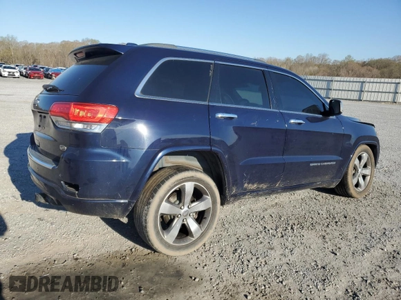 2014 Jeep Grand Cherokee Overland with VIN 1C4RJECG7EC322425, listed as a Copart auction lot 50346275 with 262,886 mi miles and Salvage Title. Bid and sale history available at carsss.com. Image 3.