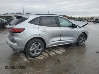 2024 Ford Escape ST-Line with VIN 1FMCU0MZXRUB50046, listed as a Copart auction lot 47751805 with 97 mi miles and Non Repairable. Bid and sale history available at DreamBid. Image 3.