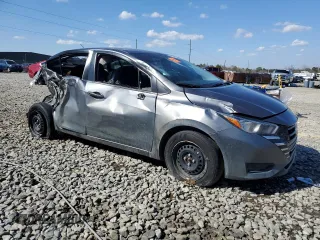 2024 Nissan Versa S with VIN 3N1CN8DV7RL862153, listed as a Copart auction lot 46821475 with 20,950 mi miles and Non Repairable. Bid and sale history available at DreamBid. Image 4.