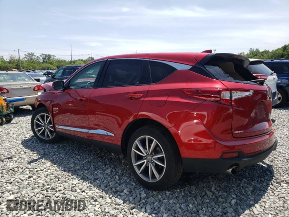 2021 Acura RDX Technology with VIN 5J8TC2H57ML014600, listed as a Copart auction lot 60658165 with Not provided miles and Salvage title. Bid and sale history available at DreamBid. Image 2.