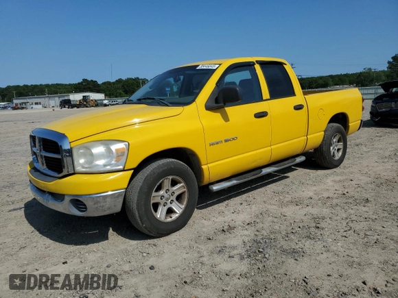 2007 Dodge 1500 SLT z VIN 1D7HA18P37S273039, wystawiony jako Copart lot #58446045 z przebiegiem 276 963 mil mil oraz Czysty tytuł • Clean title. Historia ofert i sprzedaży dostępna na DreamBid. Obrazek 1.