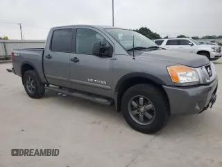 2013 Nissan Titan S with VIN 1N6AA0EC3DN314882, listed as a Copart auction lot 55065935 with 124,299 mi miles and Clean Title. Bid and sale history available at DreamBid. Image 4.