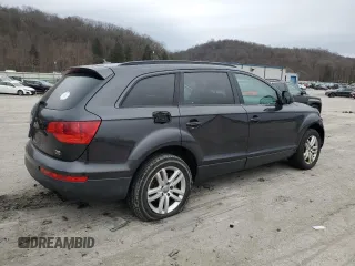 2008 Audi Q7 3.6L with VIN WA1AY74L48D054992, listed as a Copart auction lot 83196964 with 0 mi miles and Clean Title. Bid and sale history available at carsss.com. Image 3.
