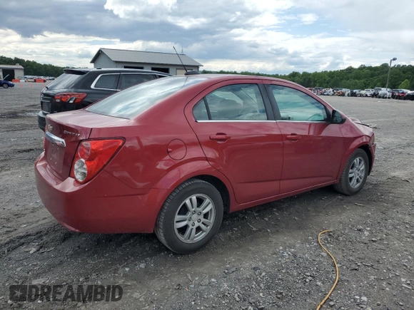 2016 Chevrolet Sonic LT z VIN 1G1JC5SG4G4175558, wystawiony jako Copart lot #57991275 z przebiegiem 133 497 mil mil oraz Szkoda całkowita • Salvage title. Historia ofert i sprzedaży dostępna na DreamBid. Obrazek 3.