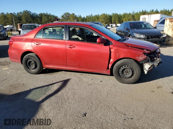 2011 Toyota Corolla L with VIN JTDBU4EE4B9158588, listed as a Copart auction lot 82531054 with 125,898 mi miles and Salvage Title. Bid and sale history available at carsss.com. Image 4.
