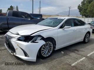 2021 Lexus ES 300h Luxury with VIN 58AEA1C17MU010508, listed as a Copart auction lot 49098115 with 17,707 mi miles and Salvage title. Bid and sale history available at DreamBid. Image 1.