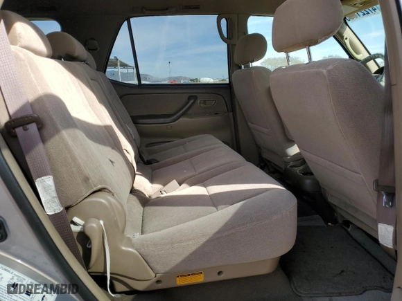 2001 Toyota Sequoia SR5 with VIN 5TDZT34A71S043137, listed as a Copart auction lot 47221885 with 101,156 mi miles and Salvage Title. Bid and sale history available at carsss.com. Image 11.