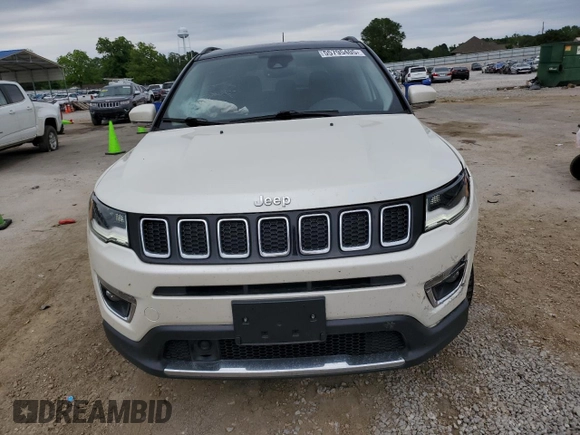 2018 Jeep Compass Limited with VIN 3C4NJCCB7JT368522, listed as a Copart auction lot 55795405 with 111,654 mi miles and Salvage title. Bid and sale history available at DreamBid. Image 5.