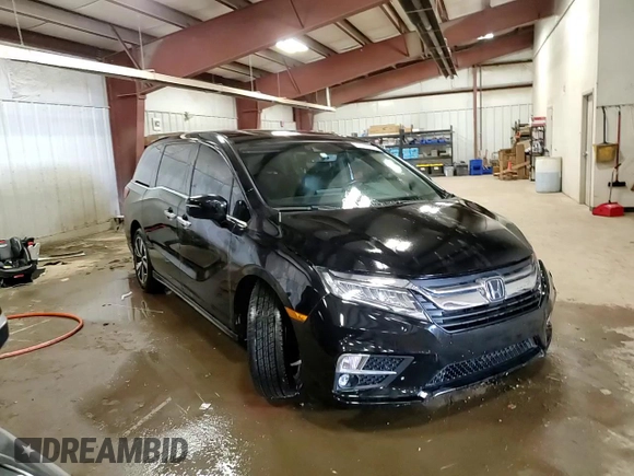 2019 Honda Odyssey Elite with VIN 5FNRL6H92KB048284, listed as a Copart auction lot 53429445 with 67,475 mi miles and Clean title. Bid and sale history available at DreamBid. Image 14.