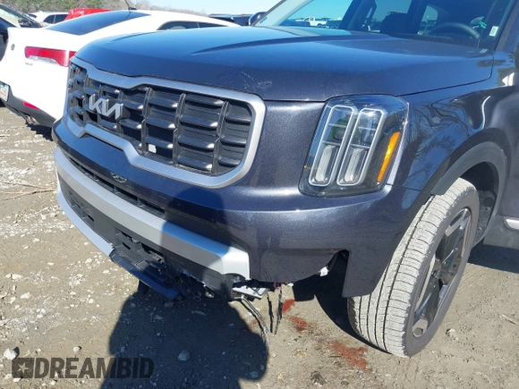 2025 Kia Telluride S with VIN 5XYP64GC4SG591192, listed as a IAAI auction lot 41758197 with 2,673 mi miles and . Bid and sale history available at DreamBid. Image 6.