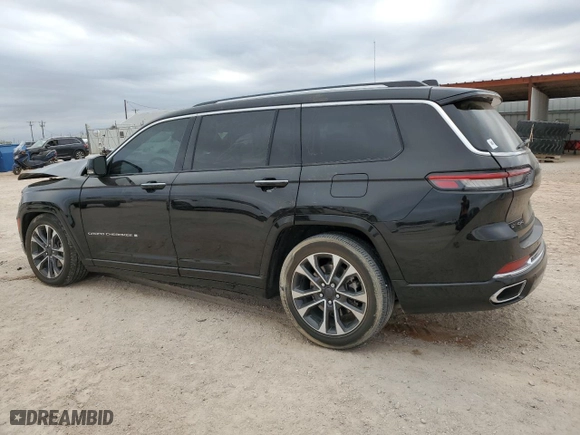 2023 Jeep Grand Cherokee L Overland with VIN 1C4RJKDG1P8107691, listed as a Copart auction lot 79667534 with 0 mi miles and Salvage Title. Bid and sale history available at carsss.com. Image 2.
