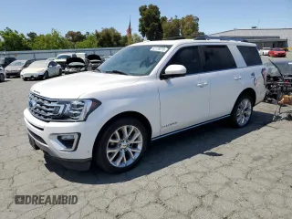 2018 Ford Expedition Limited z VIN 1FMJU2AT0JEA18351, wystawiony jako Copart lot #62139215 z przebiegiem 157 616 mil mil oraz Szkoda całkowita • Salvage title. Historia ofert i sprzedaży dostępna na DreamBid. Obrazek 1.