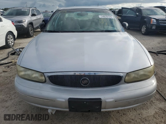 2000 Buick Century Custom with VIN 2G4WS52J3Y1170209, listed as a Copart auction lot 74970724 with 60,641 mi miles and Non Repairable. Bid and sale history available at carsss.com. Image 5.