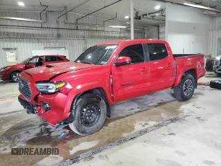 2022 Toyota Tacoma SR z VIN 3TMCZ5AN6NM468510, wystawiony jako Copart lot #55338505 z przebiegiem 51 597 mil mil oraz Szkoda całkowita • Salvage title. Historia ofert i sprzedaży dostępna na DreamBid. Obrazek 1.