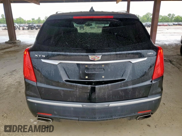 2017 Cadillac XT5 Luxury FWD with VIN 1GYKNBRS0HZ102572, listed as a Copart auction lot 58565705 with 160,798 mi miles and Salvage title. Bid and sale history available at DreamBid. Image 6.