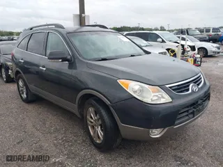2012 Hyundai Veracruz Limited with VIN KM8NU4CC7CU180464, listed as a IAAI auction lot 41645488 with 116,844 mi miles. Bid and sale history available at carsss.com. Image 1.