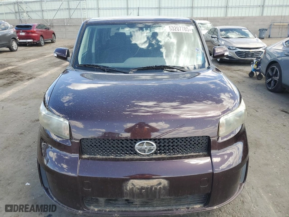 2008 Scion xB with VIN JTLKE50E081004109, listed as a Copart auction lot 53207785 with 158,553 mi miles and Clean Title. Bid and sale history available at carsss.com. Image 5.
