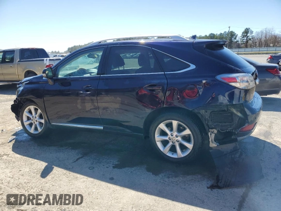 2010 Lexus RX 350 with VIN 2T2ZK1BA8AC040987, listed as a Copart auction lot 47974085 with 193,343 mi miles and Salvage Title. Bid and sale history available at DreamBid. Image 2.