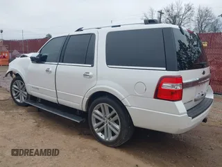 2016 Ford Expedition Platinum with VIN 1FMJU1MT8GEF06932, listed as a IAAI auction lot 41618770 with 188,611 mi miles and . Bid and sale history available at DreamBid. Image 3.