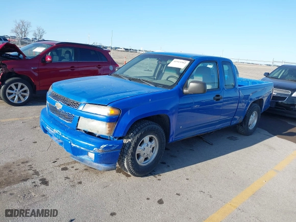 2007 Chevrolet Colorado LS with VIN 1GCCS199X78152281, listed as a IAAI auction lot 41915502 with 235,631 mi miles. Bid and sale history available at carsss.com. Image 2.
