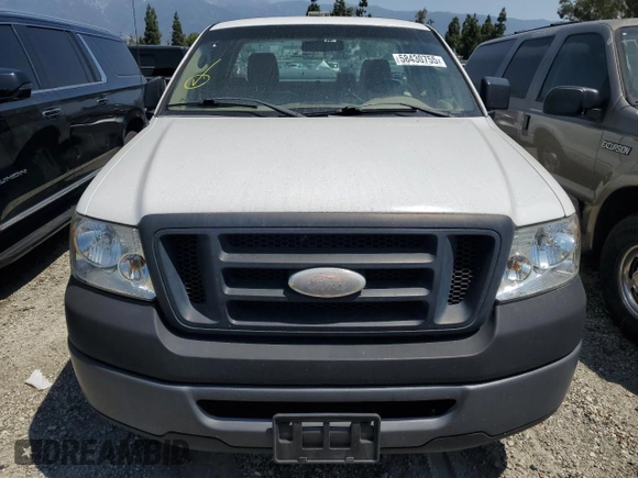 2008 Ford F-150 XL with VIN 1FTRF122X8KC43003, listed as a Copart auction lot 58430755 with 137,378 mi miles and Clean title. Bid and sale history available at DreamBid. Image 5.