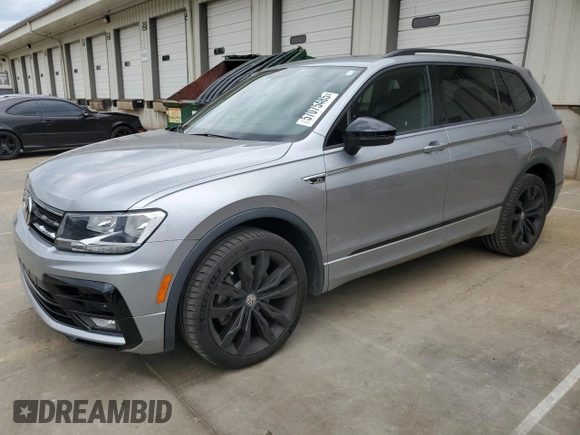 2021 Volkswagen Tiguan SE z VIN 3VV3B7AX8MM117650, wystawiony jako Copart lot #57075485 z przebiegiem 51 309 mil mil oraz Szkoda całkowita • Salvage title. Historia ofert i sprzedaży dostępna na DreamBid. Obrazek 1.