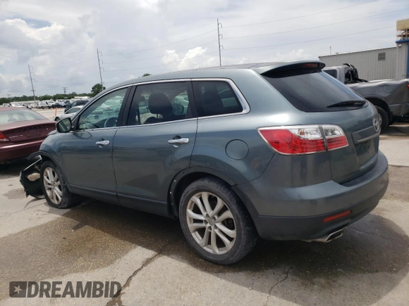 2012 Mazda CX-9 Grand Touring with VIN JM3TB2DA0C0368292, listed as a Copart auction lot 61207135 with 290,602 mi miles and Salvage title. Bid and sale history available at DreamBid. Image 2.