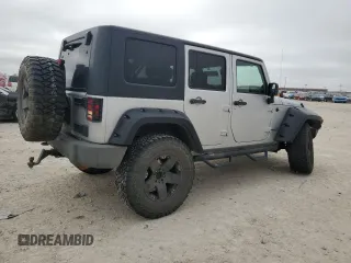 2009 Jeep Wrangler Unlimited Rubicon with VIN 1J8GA69169L731787, listed as a Copart auction lot 44604125 with 180,861 mi miles and Salvage title. Bid and sale history available at DreamBid. Image 3.