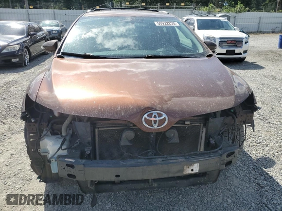 2013 Toyota Venza LE with VIN 4T3BA3BB7DU047193, listed as a Copart auction lot 60922235 with 195,931 mi miles and Salvage title. Bid and sale history available at DreamBid. Image 5.