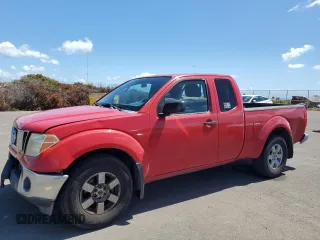 2005 Nissan Frontier LE with VIN 1N6AD06W45C402255, listed as a Copart auction lot 75503734 with 219,934 mi miles and Salvage title. Bid and sale history available at DreamBid. Image 1.