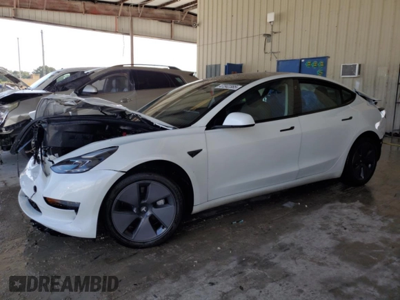 2023 Tesla Model 3 with VIN 5YJ3E1EA3PF515480, listed as a Copart auction lot 47342385 with 15,309 mi miles and Non Repairable. Bid and sale history available at DreamBid. Image 1.