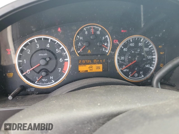 2008 Nissan Titan XE with VIN 1N6AA07D78N310250, listed as a Copart auction lot 54955905 with 215,734 mi miles and Clean Title. Bid and sale history available at carsss.com. Image 9.