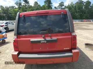 2006 Jeep Commander with VIN 1J8HH48KX6C203308, listed as a Copart auction lot 64456765 with 185,794 mi miles and Salvage title. Bid and sale history available at DreamBid. Image 6.