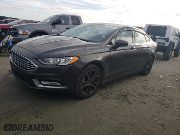 2018 Ford Fusion S z VIN 3FA6P0G70JR264965, wystawiony jako Copart lot #85553684 z przebiegiem 235 205 mil mil oraz Szkoda całkowita • Salvage title. Historia ofert i sprzedaży dostępna na DreamBid. Obrazek 1.