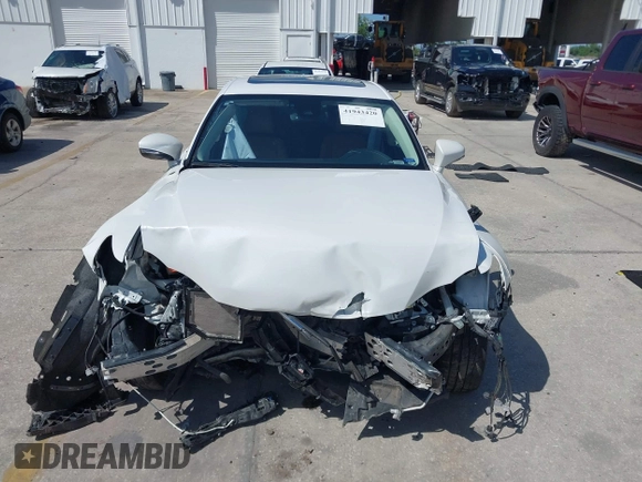 2017 Lexus IS with VIN JTHBA1D22H5059054, listed as a IAAI auction lot 41943420 with 88,658 mi miles. Bid and sale history available at carsss.com. Image 13.