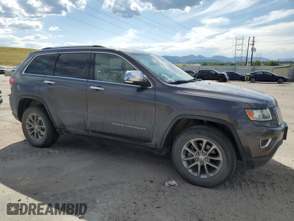 2014 Jeep Grand Cherokee Limited with VIN 1C4RJFBG3EC416664, listed as a Copart auction lot 63080605 with 151,312 mi miles and Clean title. Bid and sale history available at DreamBid. Image 4.