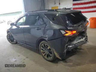 2023 Chevrolet Equinox RS with VIN 3GNAXWEG2PS109062, listed as a Copart auction lot 52000405 with 20,879 mi miles and Salvage title. Bid and sale history available at DreamBid. Image 2.