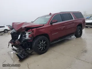 2017 Chevrolet Suburban LS with VIN 1GNSCGKC4HR351623, listed as a Copart auction lot 43326795 with 124,023 mi miles and Salvage Title. Bid and sale history available at carsss.com. Image 1.