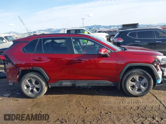 2024 Toyota RAV4 XLE with VIN 2T3P1RFV4RW414913, listed as a IAAI auction lot 41681959 with 9,870 mi miles. Bid and sale history available at carsss.com. Image 14.