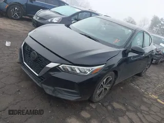 2020 Nissan Sentra SV with VIN 3N1AB8CV0LY216187, listed as a IAAI auction lot 41790924 with 103,794 mi miles. Bid and sale history available at carsss.com. Image 19.