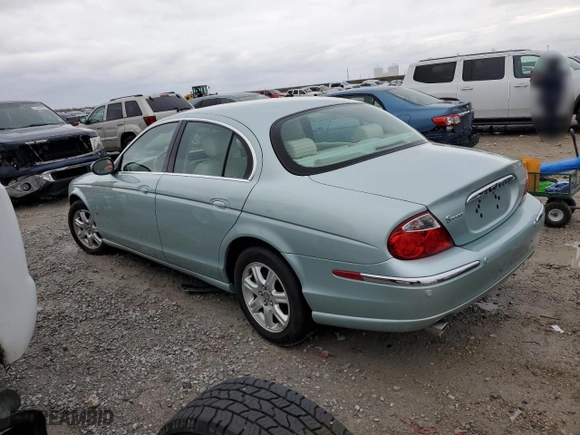 2004 Jaguar S-Type with VIN SAJEA01T74FN03167, listed as a Copart auction lot 88278695 with 0 mi miles and Non Repairable. Bid and sale history available at carsss.com. Image 2.