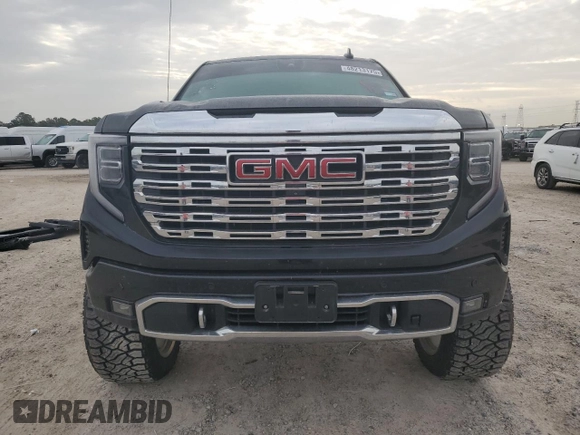 2022 GMC Sierra 1500 with VIN 3GTUUGET6NG639875, listed as a Copart auction lot 48213175 with 75,535 mi miles and Salvage Title. Bid and sale history available at DreamBid. Image 5.